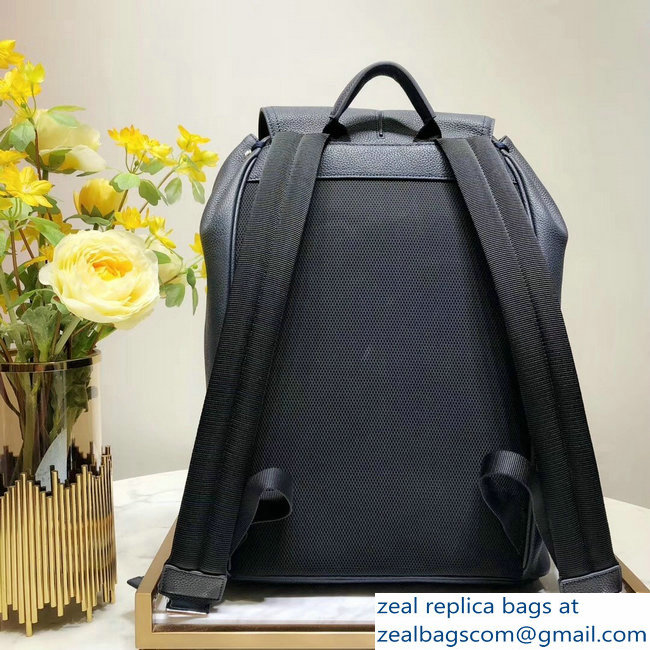 Dior Motion Rucksack Backpack Bag In Calfskin Navy Blue 2018 - Click Image to Close