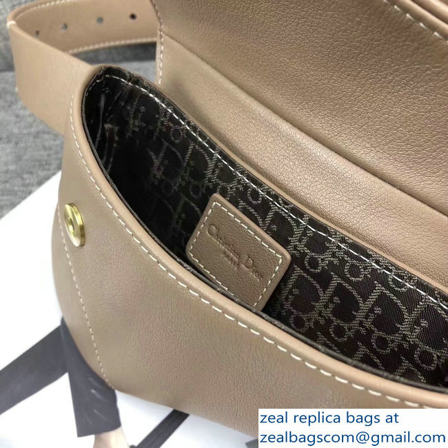 Dior Vintage Saddle Belt Waist Bag Camel 2018 - Click Image to Close
