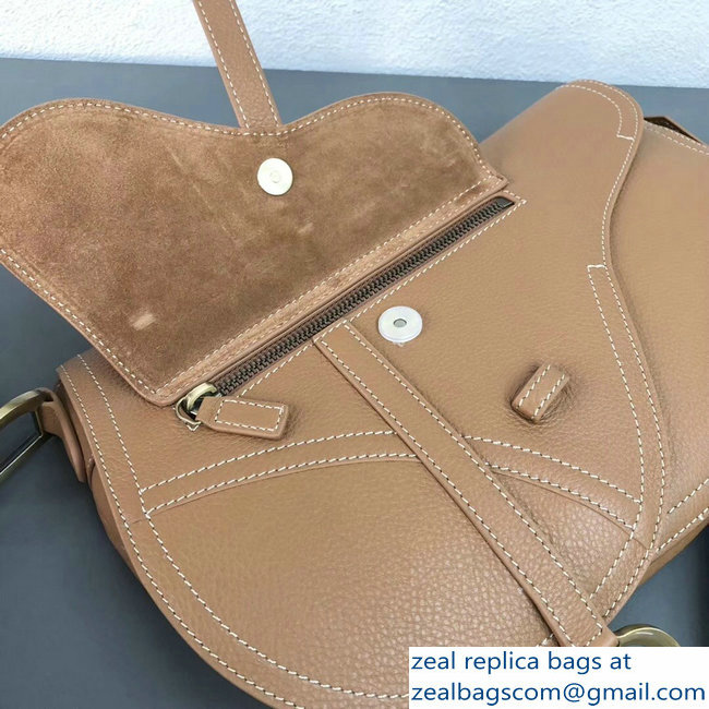 Dior Vintage Saddle Cross Body Men's Bag Brown 2018 - Click Image to Close