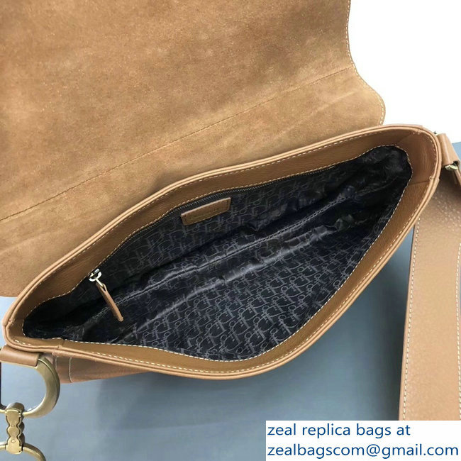 Dior Vintage Saddle Cross Body Men's Bag Brown 2018