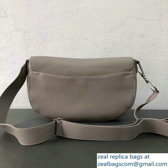 Dior Vintage Saddle Cross Body Men's Bag Light Gray 2018 - Click Image to Close