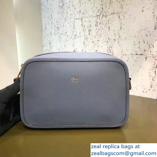 Fendi Camera Case Compact Shoulder Bag Gray 2018