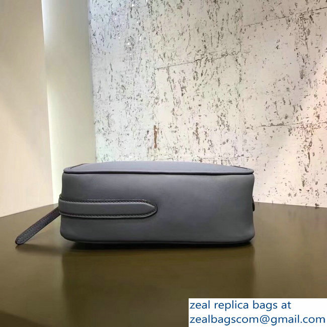 Fendi Camera Case Compact Shoulder Bag Gray 2018