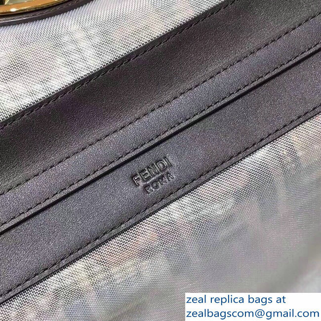 Fendi F Logo Medium Kan I Bag Mesh FF Pattern 2018 - Click Image to Close