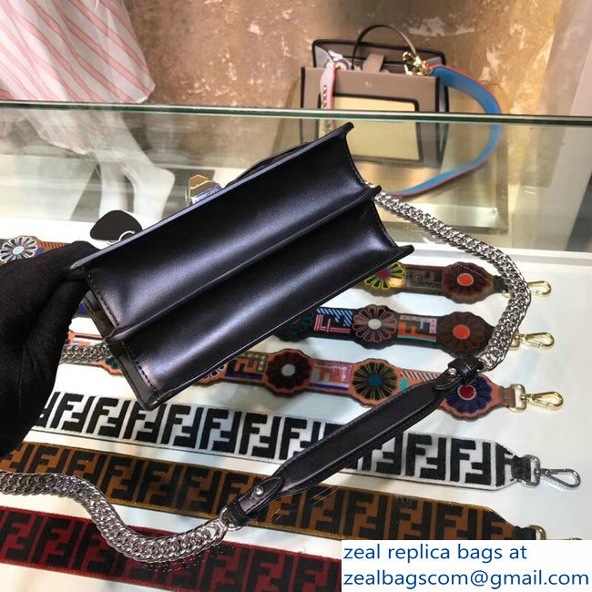 Fendi Mini Kan I Bag Threaded Decoration And Bow Python 2018
