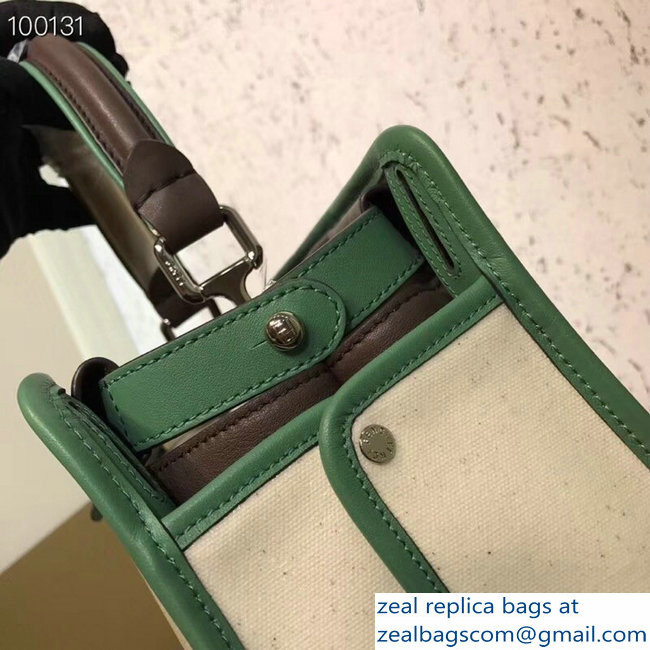 Fendi Peekaboo Defender Bag with Cover Fabric White/Green 2018 - Click Image to Close