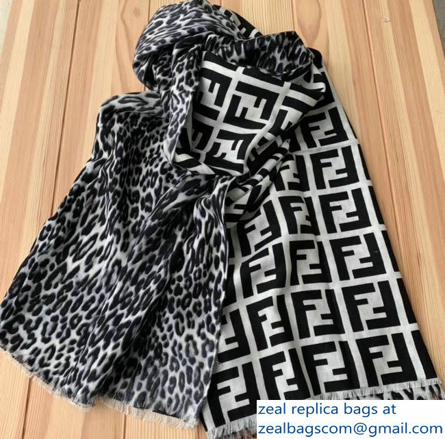 Fendi FF Wool Scarf 02 2018