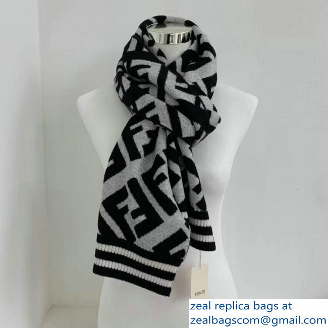 Fendi FF Wool Scarf 042018