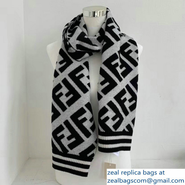 Fendi FF Wool Scarf 042018