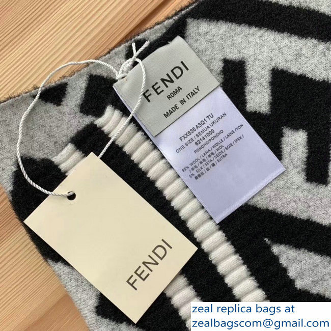 Fendi FF Wool Scarf 042018