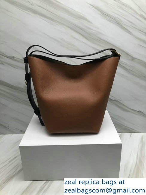 Givenchy GV Bucket Bag in Grained Leather 29911 Brown 2018