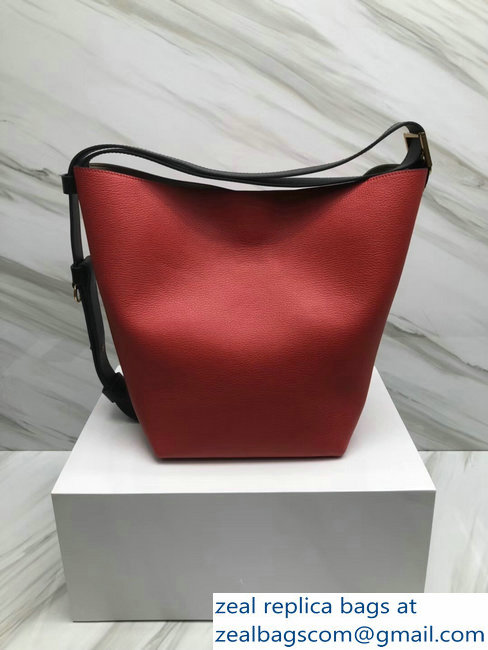 Givenchy GV Bucket Bag in Grained Leather 29911 Red 2018