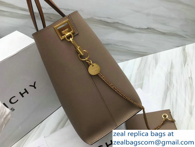 Givenchy GV Shopper Tote Bag In Smooth Leather Camel/Gold 2018