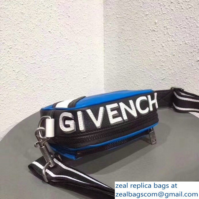 Givenchy Logo Camera Case Bag Blue 2018