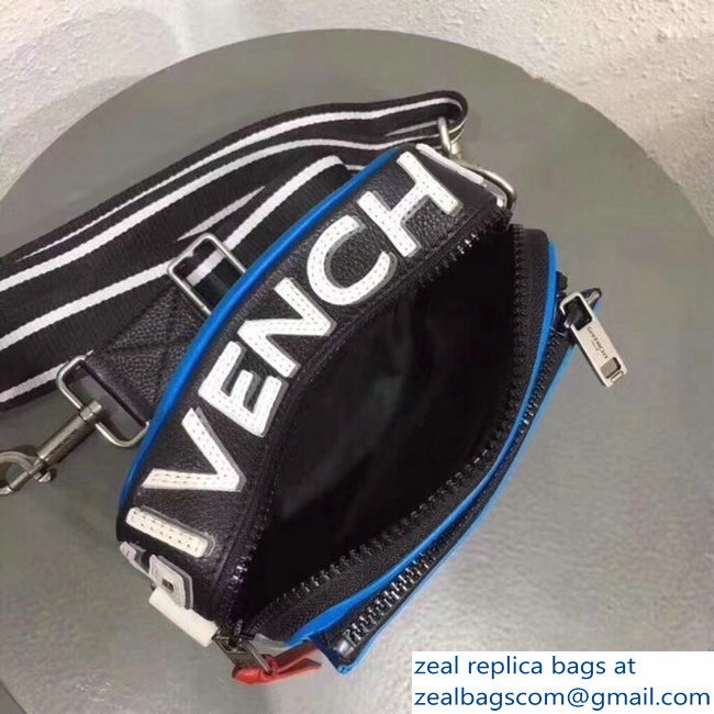 Givenchy Logo Camera Case Bag Blue 2018