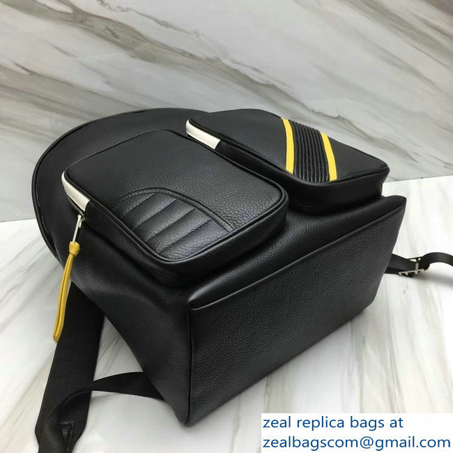 Givenchy Reverse Backpack Bag Black/Yellow 2018