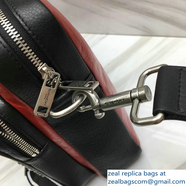 Givenchy Reverse Zippered Messenger Bag Black/Red 2018