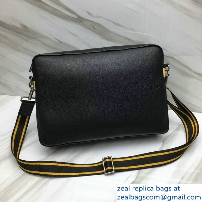 Givenchy Reverse Zippered Messenger Bag Black/Yellow 2018 - Click Image to Close