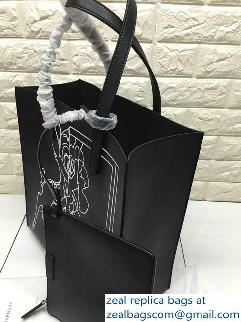 Givenchy Stargate Tote Large Bag Bambi Black - Click Image to Close