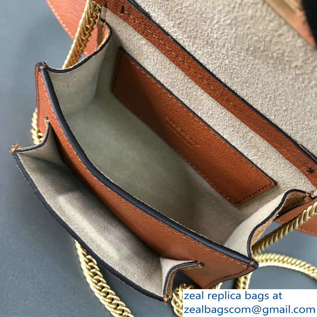 Givenchy Mini GV3 Belt Bag Caramel In Leather And Suede 2018