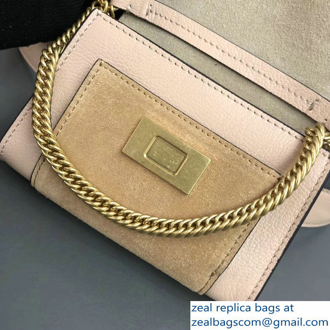 Givenchy Mini GV3 Belt Bag Nude In Leather And Suede 2018 - Click Image to Close