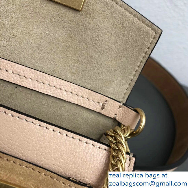 Givenchy Mini GV3 Belt Bag Nude In Leather And Suede 2018