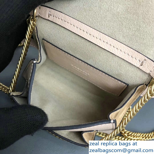 Givenchy Mini GV3 Belt Bag Nude In Leather And Suede 2018 - Click Image to Close