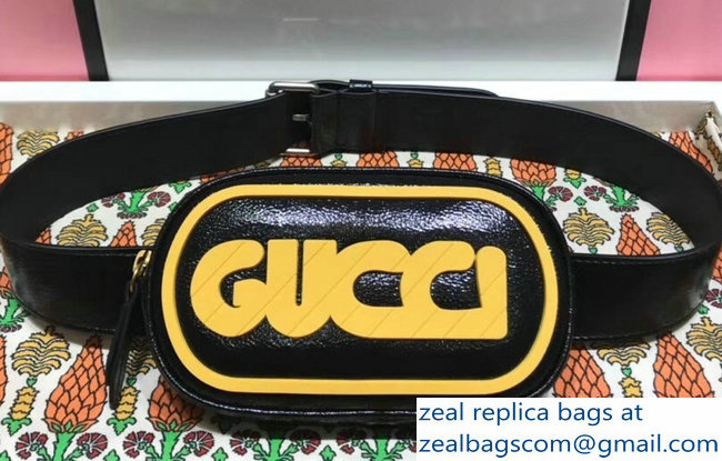 Gucci Belt Bag With Rubber Logo 529428 2018 - Click Image to Close