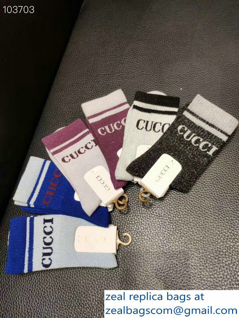 Gucci Cotton Socks G17 - Click Image to Close