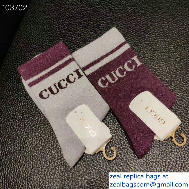 Gucci Cotton Socks G17