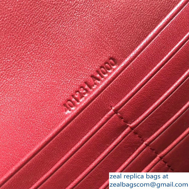 Gucci Dionysus GG Velvet Mini Chain Wallet Bag 401231 Red 2018