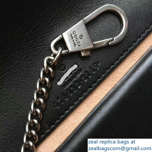 Gucci Dionysus GG Velvet Super Mini Bag 476432 Black 2018 - Click Image to Close