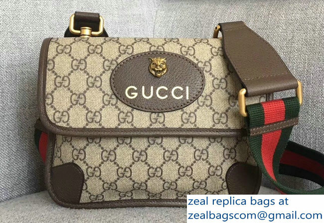 Gucci GG Supreme Small Messenger Bag 501050 2018 - Click Image to Close