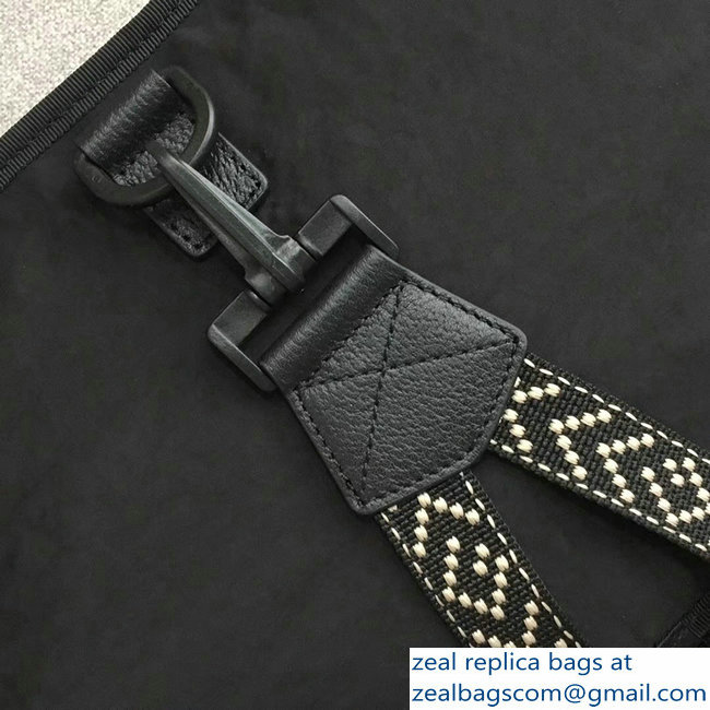 Gucci Nylon Belt Bag with Gucci '80s Patch 536842 Black 2018