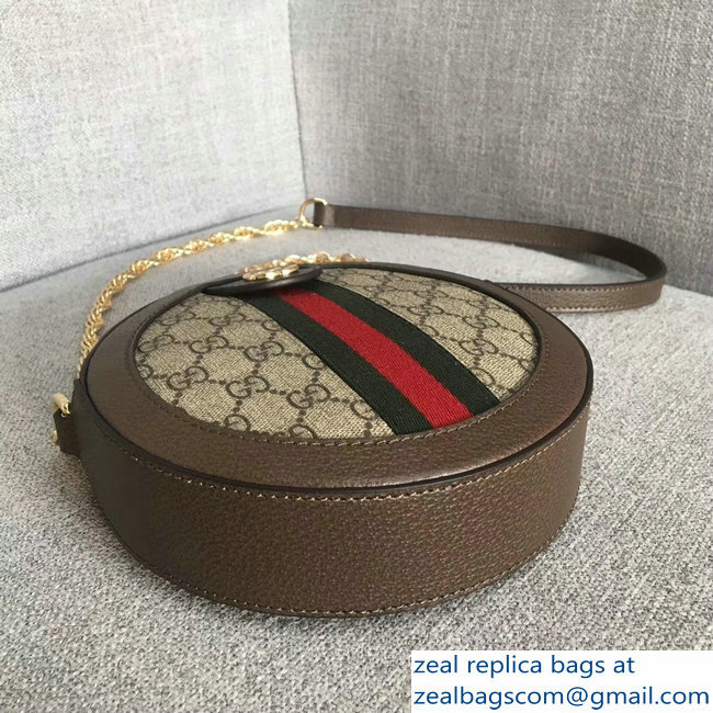 Gucci Ophidia Mini GG Round Shoulder Bag 550618 2018