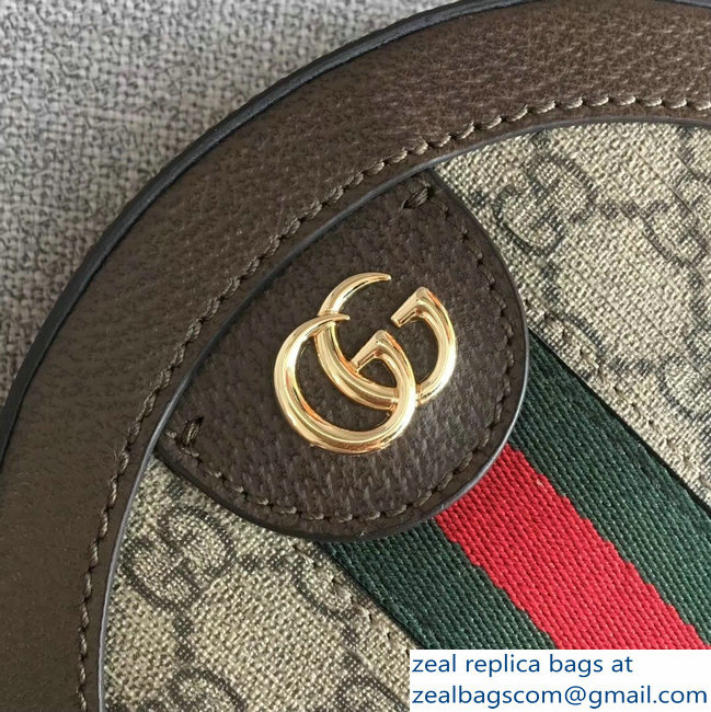 Gucci Ophidia Mini GG Round Shoulder Bag 550618 2018