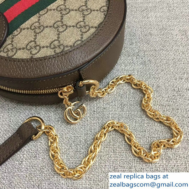 Gucci Ophidia Mini GG Round Shoulder Bag 550618 2018