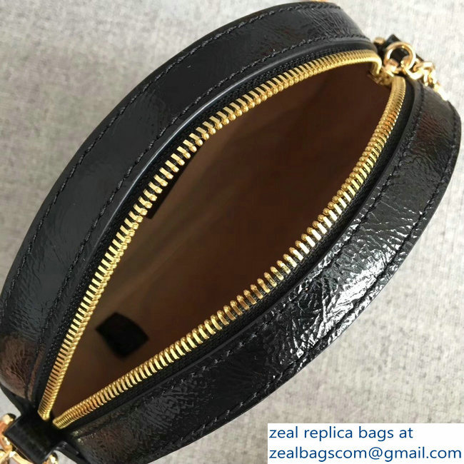 Gucci Ophidia Mini Suede Round Shoulder Bag 550618 Brown 2018 - Click Image to Close