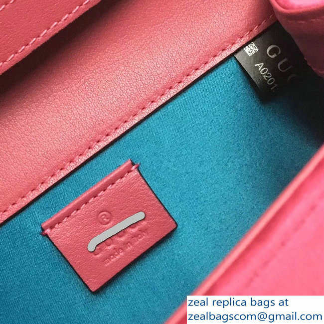 Gucci Velvet Shoulder Bag Fuchsia With Square G 544242 2018 - Click Image to Close