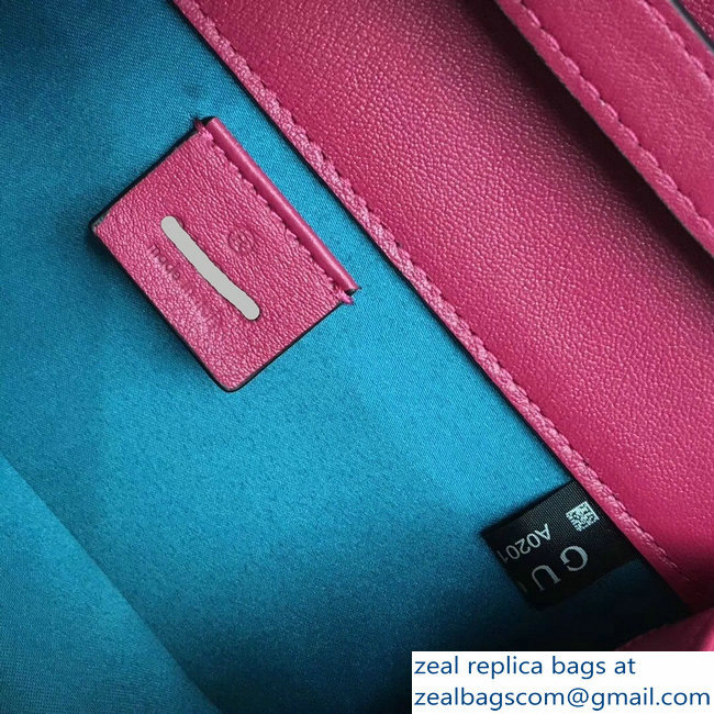 Gucci Velvet Shoulder Bag Pink With Square G 544242 2018 - Click Image to Close