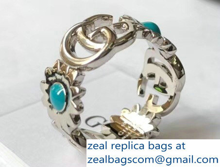 Gucci Double G Flower Ring 527394 2018