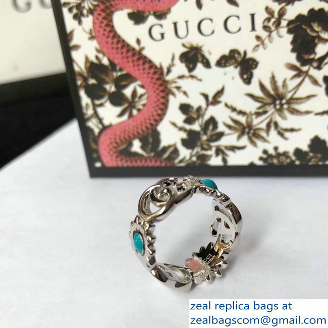 Gucci Double G Flower Ring 527394 2018 - Click Image to Close