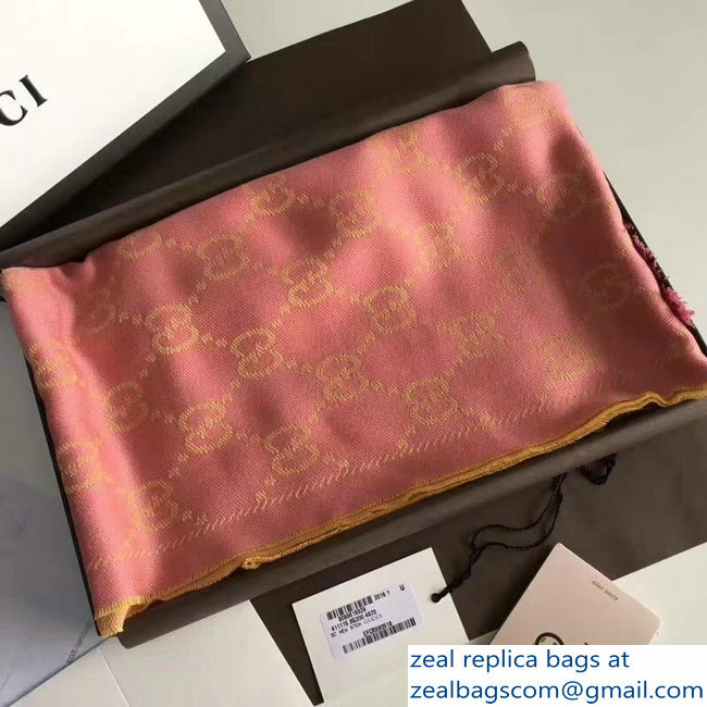 Gucci GG Wool Scarf 01 2018 - Click Image to Close