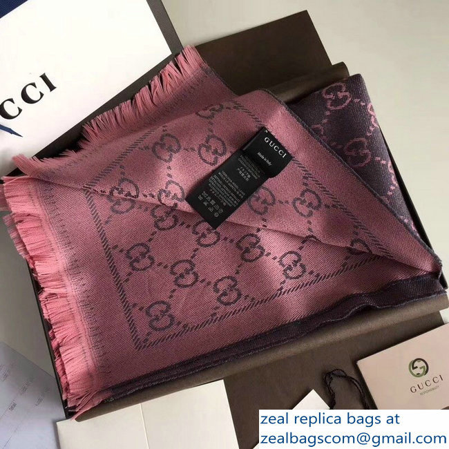 Gucci GG Wool Scarf 03 2018