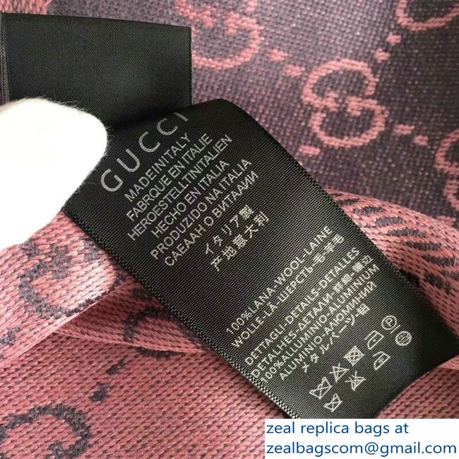 Gucci GG Wool Scarf 03 2018