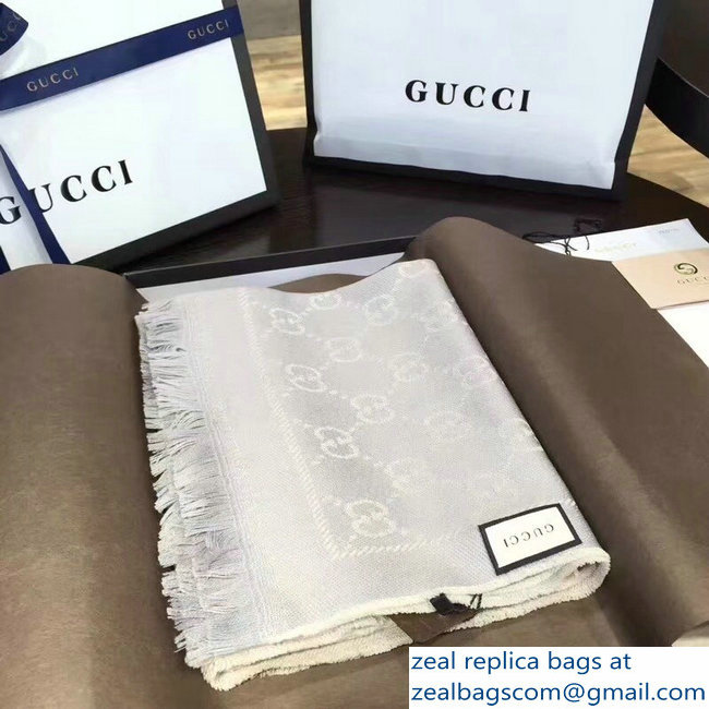 Gucci GG Wool Scarf 04 2018 - Click Image to Close