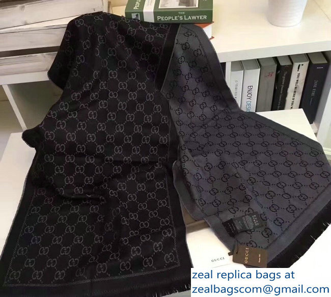 Gucci GG Wool Scarf 06 2018