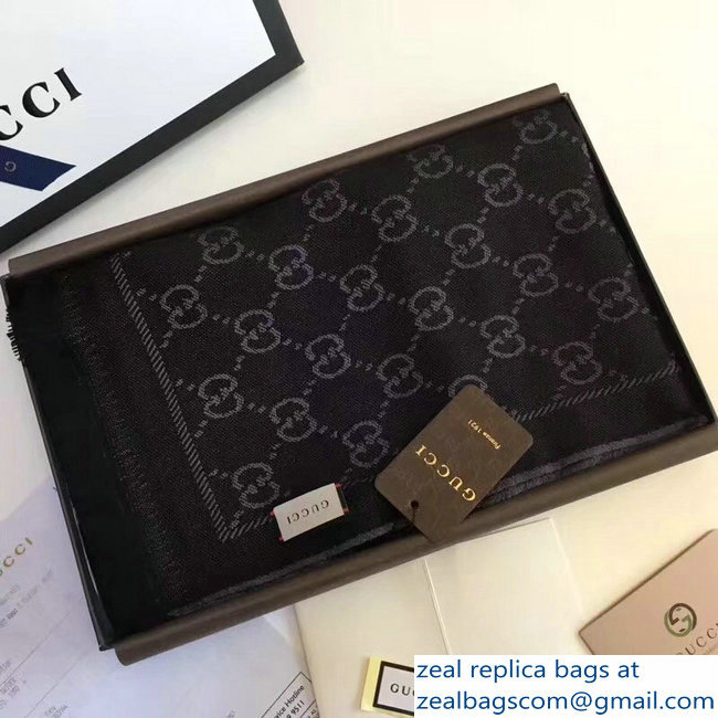 Gucci GG Wool Scarf 06 2018