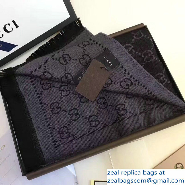 Gucci GG Wool Scarf 06 2018
