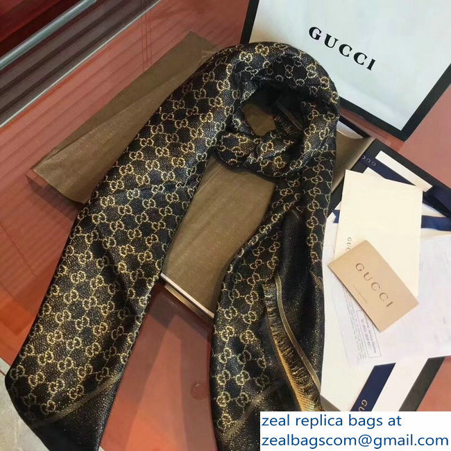 Gucci GG Wool Scarf 09 2018 - Click Image to Close